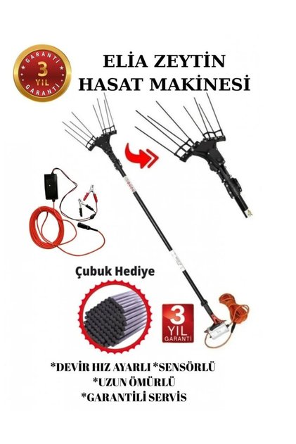 Teleskopik Zeytin Hasat Makinası 750 Watt