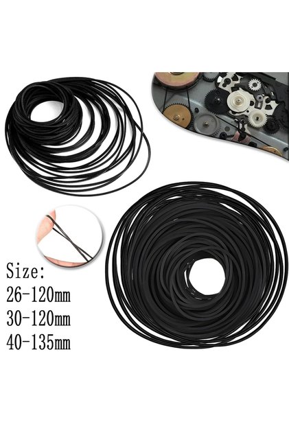 mix 50pcs 30-120Pcs Universal Mix Cassette Tape Machine Belts Assorted for Recorder Walkman CD DVD D