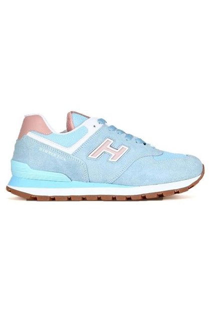 Chile m 12-19253-G-M 100% Genuine Leather Unisex Sports Shoes Blue