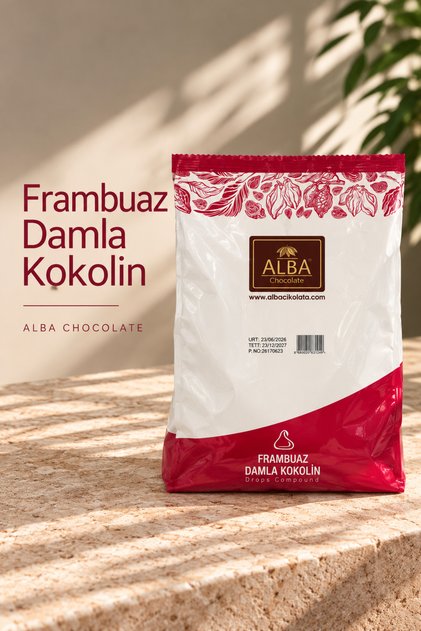 DAMLA ÇİKOLATA 1KG-FRAMBUAZ