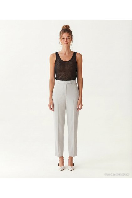 Straight Regular Waist Pants