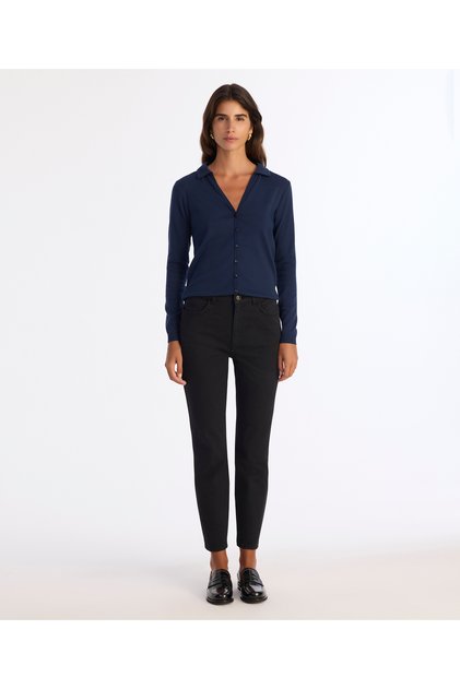 Slim Regular Waist Trousers