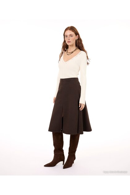 Regular V-Neck Long Sleeve Sweater