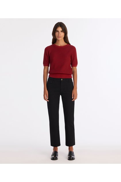 Straight High Waist Pants