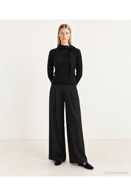 Regular Shawl Collar Long Sleeve Sweater