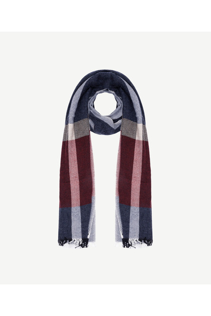 Color Block Masculine Shawl