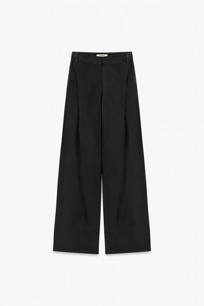 Pleated Wide Leg Pants