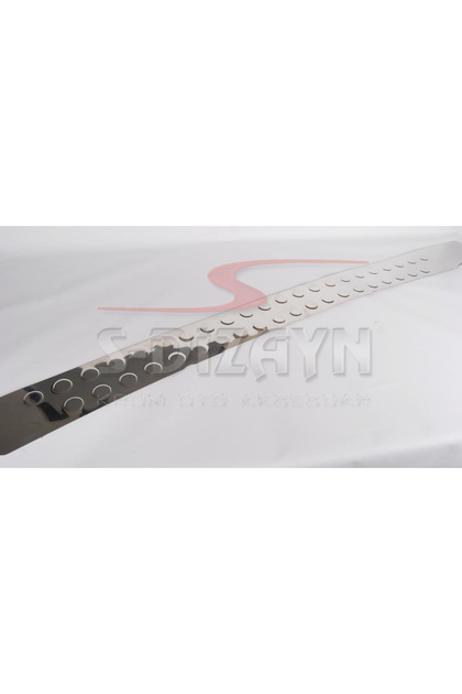 S-Dizayn Fiat Fiorino ile Uyumlu Krom Arka Tampon Eşiği 2008-2016