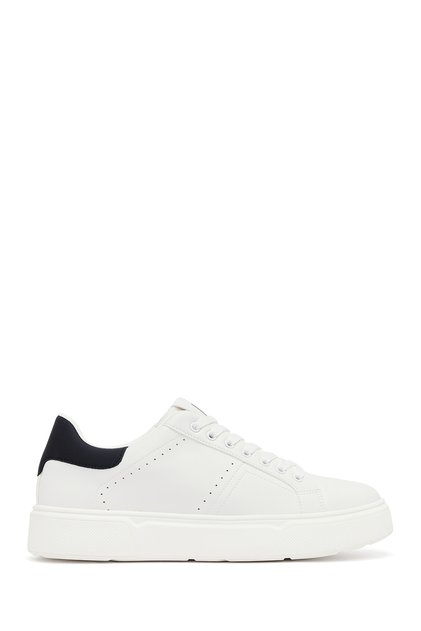 Men's White Lace-Up Sneakers WM680020SV