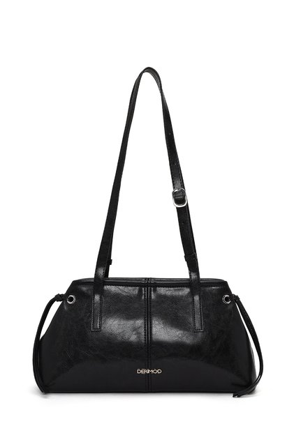 Women's Black Classic Shoulder Bag Wb500003Sv
