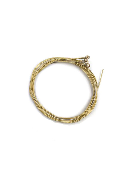 B Miwayer Set of 6 Acoustic Guitar Strings, E-A Rainbow Colors, for Folk Acoustic Guitar, Classical