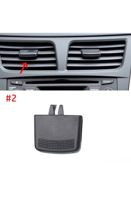 B 1/4pcs Front A/C Air Vent Outlet Tab Clip Repair Kit For Hyundai For VERNA For SOLARIS 2010-2016 C