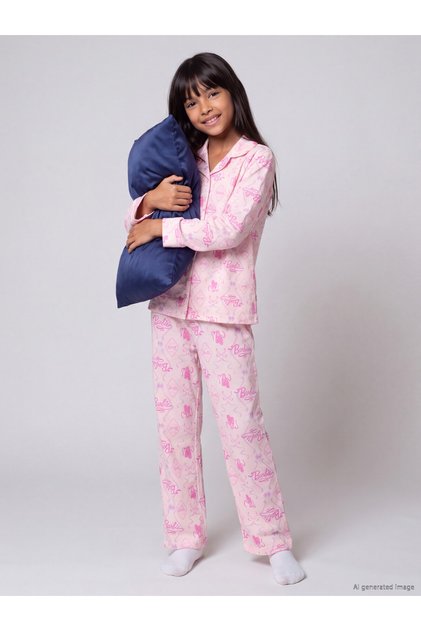 Barbie Girl Pajama Set for Style Enthusiasts from Uzg Store