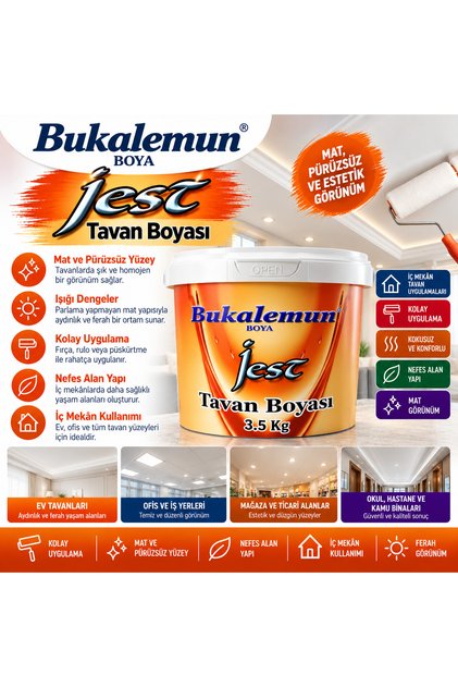 Jest Tavan Boyası 3.5 Kg