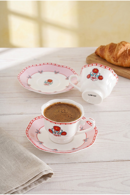 Manuka 2-Person Porcelain Cup Set