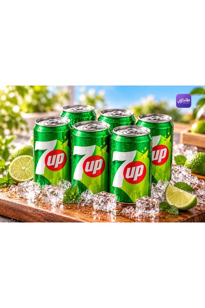 سفن أب مشروب غازي منعش – 150 مل × 6 حبات