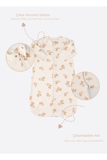 Organik Shine Torbası Ekru