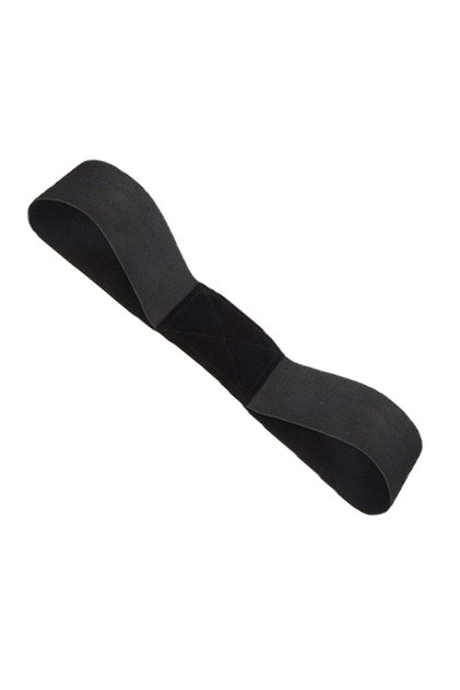 black Golf Swing Trainer Posture Corrector Band for Beginners Arm Hand Motion Exercise Tension Elast