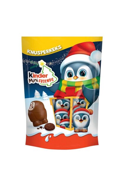 Figurină de ciocolată în formă de pinguin, Kinder, 122gr