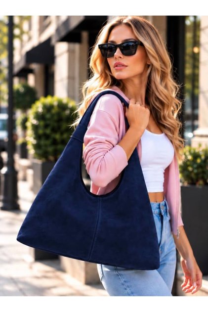 Women's Suede Shoulder Bag