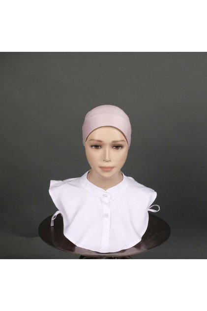 Kuwaiti Bandana with Bow - Nude Beige