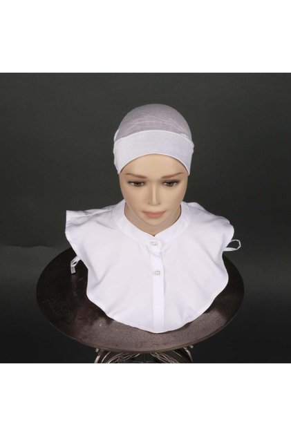 Kuwaiti Bandana with Bow - White