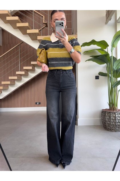 Wideleg Lycra Avalone Jeans