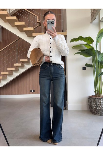 Wideleg Lycra Avalone Jeans