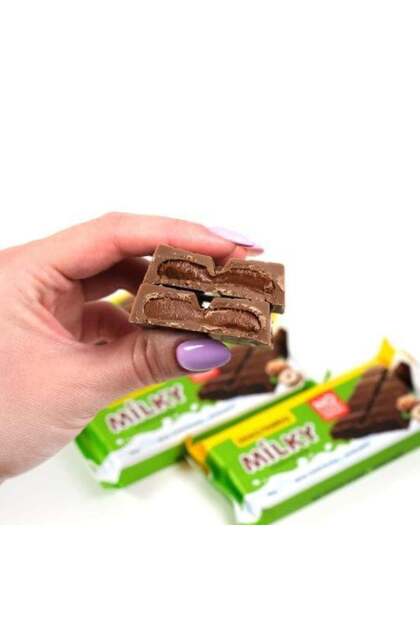 Snack Fabric Bar Milk Chocolate Hazelnut 55g