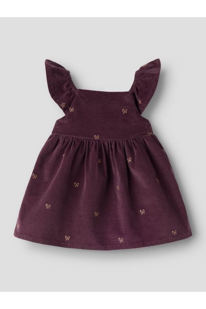 Rochie din catifea reiată