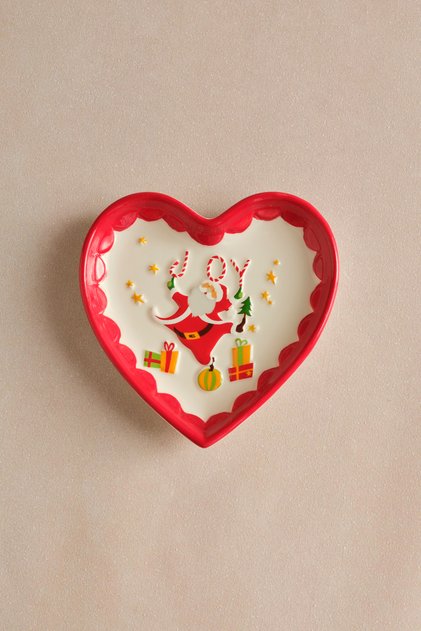 New Year Yılbaşı Carousel Tatlı Tabağı 12 cm