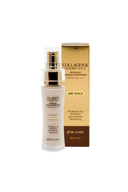 Collagen & Luxury Gold Serum Foundation Concentrated with SPF50+ PA++++, 40g