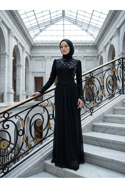 Bella Abiye Siyah