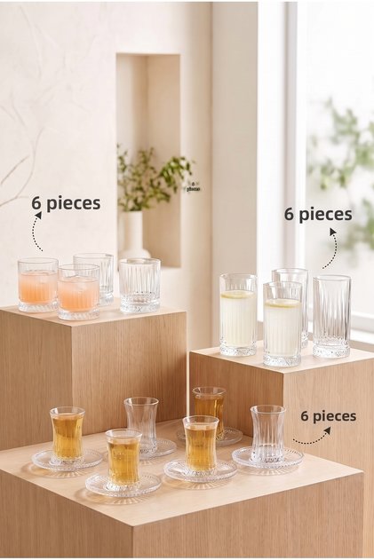 Elysia Bridal Set, 24 Pieces.