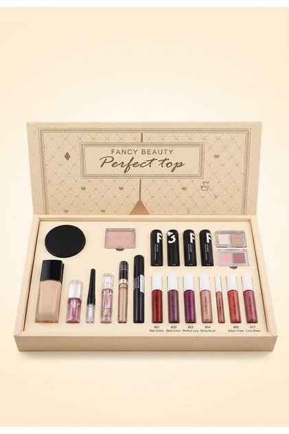 Perfect Top Make up Kit in Deluxe Cream Case