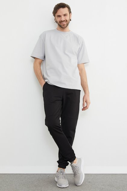 Printed Jogger Sweatpants with Tie Waist