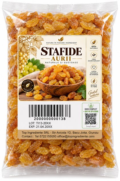 Stafide Aurii –1kg- Dulceață Naturală, Aromă Fină