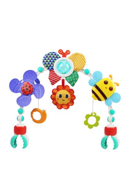 A Type Baby Stroller Arch Toys Bouncer Toy Pram Activity Arch Toys Fine Motor Skills Toys Sensory De