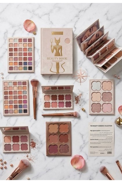 Nora Flowers Beauty Book - Bronze / Multi-Nude
