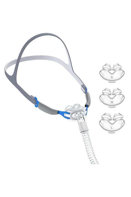 NASAL CPAP MASK Full Set: Nasal Mask,Headgear, Soft Tube-Easy to Connect,Leak-Proof, No Extra Purcha