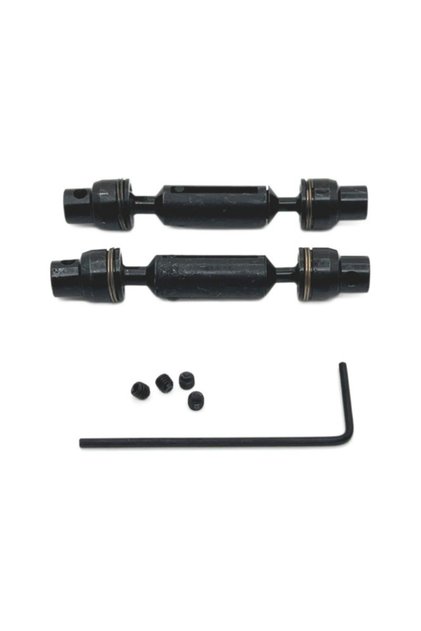 1199 Black WPL 1/16 C64 C74-1 JA11 Remote Control Car Accessories Metal Upgrade Modified Front And R