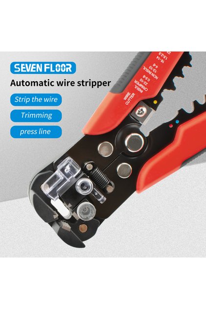 Professional Electrician Wire Pliers Cable Wire Stripper Cutter Crimper Automatic Crimping Stripping