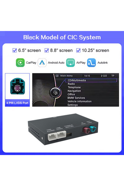 CIC Wireless CarPlay Android AUTO For BMW NBT CIC System For BMW 5 Series F10 F11 2011-2017 NBT CIC