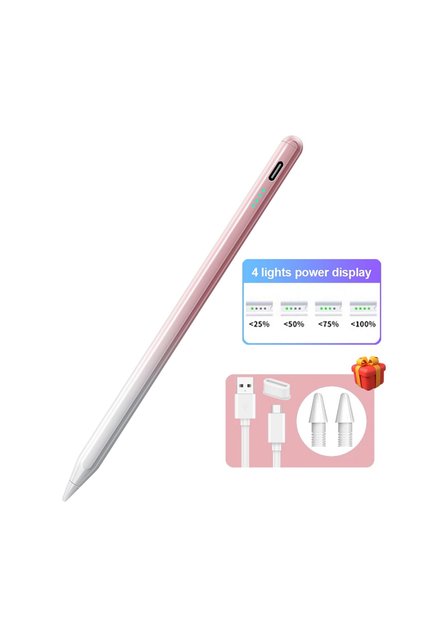 Gradient pink Universal Stylus Pen for Android/iOS - 5-Color Capacitive Touch Screen Tablet Pencil