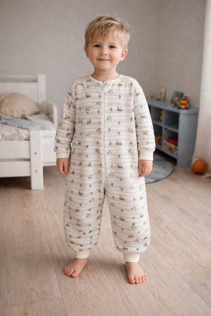 Winter Baby Sleeping Bag | Double Layer 100% Cotton 3 Thread 2 Tog