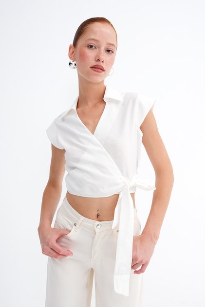 Side Tie Shirt G4760
