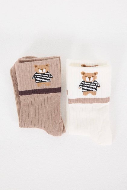 Printed Socks 2 Pack Çrp61-F12