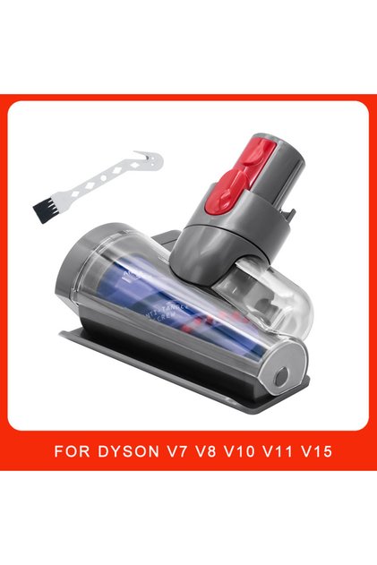 1PCS Upgrade Anti-Tangle Mini Motorized Brush Head For Dyson V7 V8 V10 V11 V15 Vacuum Cleaner,Suitab