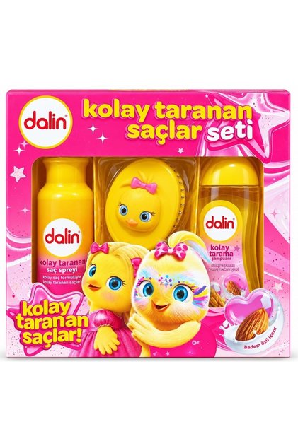 Kolay Taranan Saçlar Bakım Seti