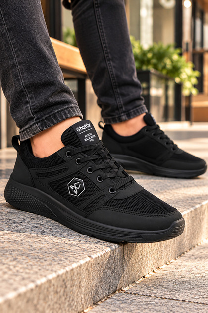 Oxi Men's Lace-Up Casual Sports Shoes Light Flexible Running